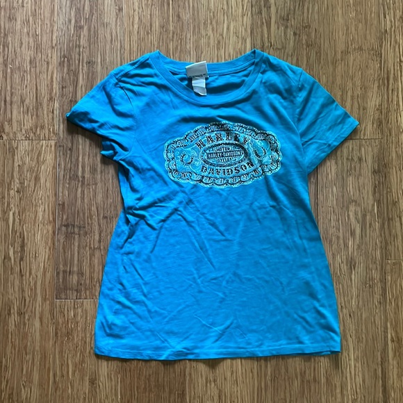 Harley-Davidson Tops - Harley Davidson Bedazzled Top